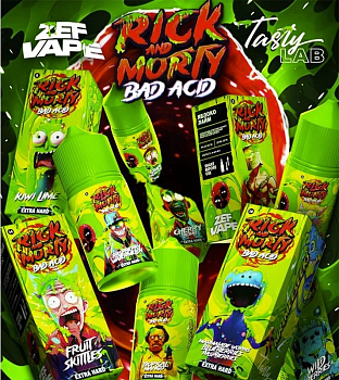 Купить Ар RICK and MORTY BAD ACID HARD "Черная смородина" 30-20 Ар RICK and MORTY BAD ACID HARD "Черная смородина" 30-20