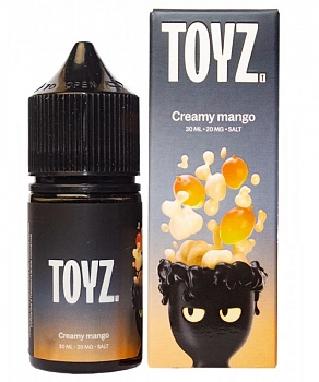 Жидкость для ЭСДН Toyz Zero "Creamy mango / Сливочный манго" 30мл 0мг.