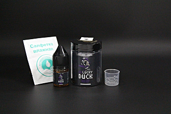 Ароматизатор DARK X SIZE Unlucky Duck SHORT+ "Warp" (на 30мл)  + флакон 30мл